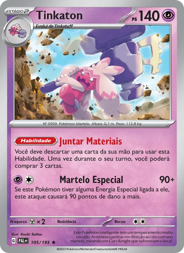 Tinkaton (Paldea Evolved #105/193)