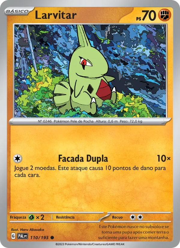 Larvitar (Paldea Evolved #110/193)