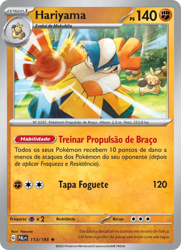 Hariyama (Paldea Evolved #113/193)