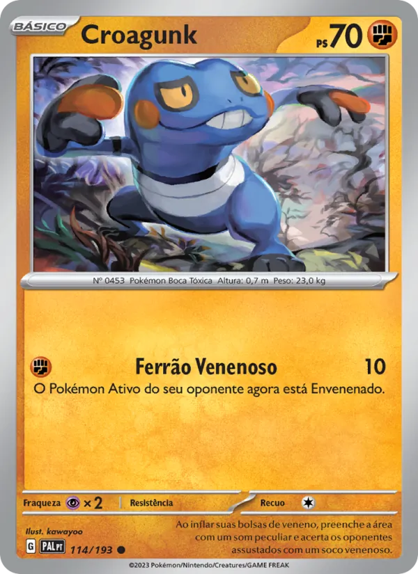 Croagunk (Paldea Evolved #114/193)