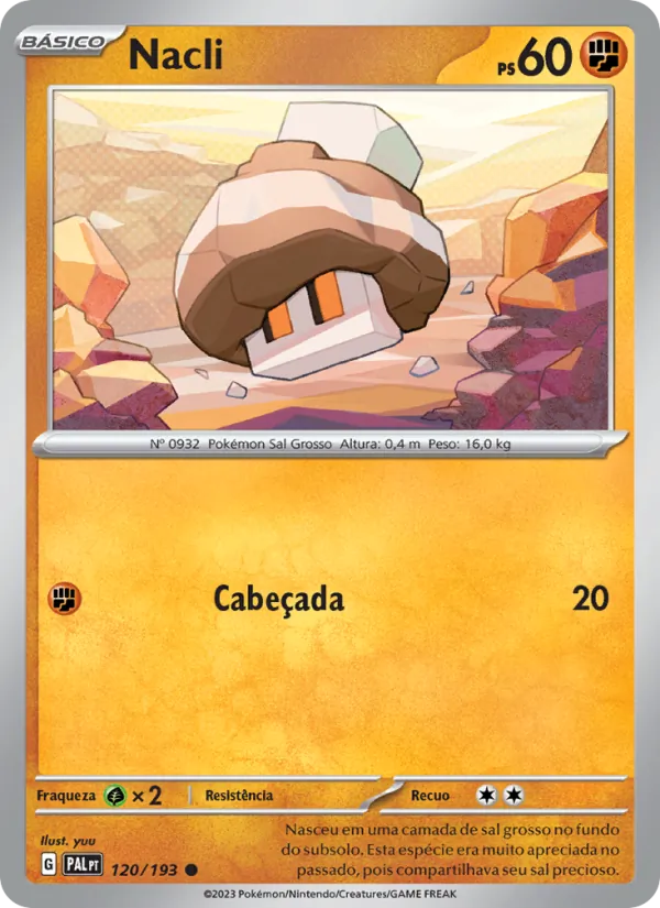 Nacli (Paldea Evolved #120/193)