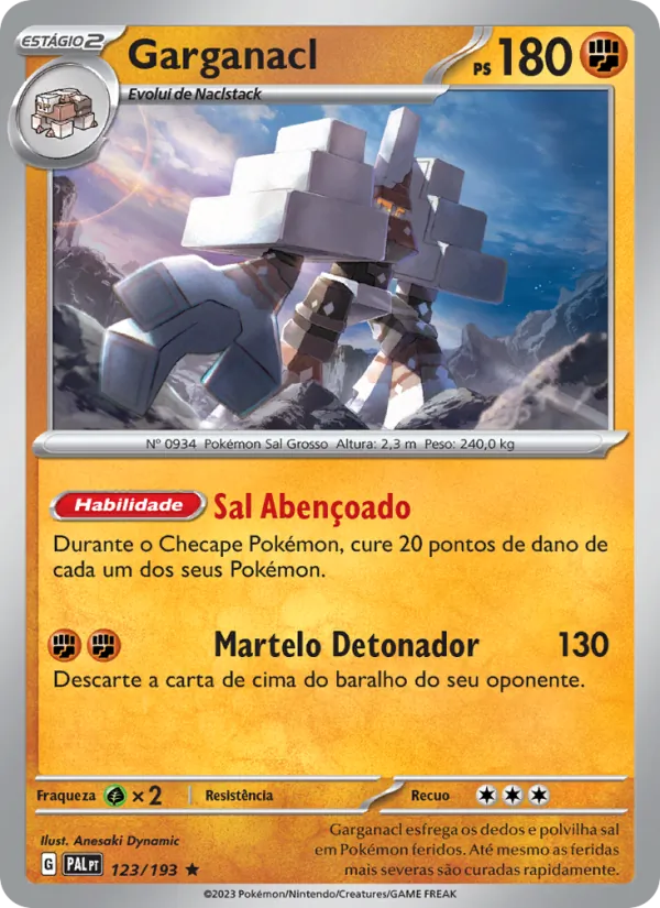 Garganacl (Paldea Evolved #123/193)