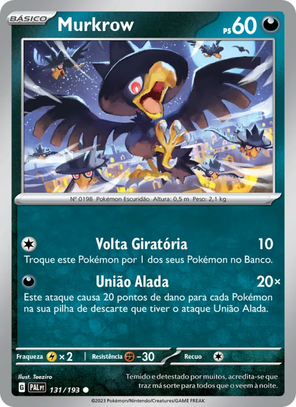 Murkrow (Paldea Evolved #131/193)