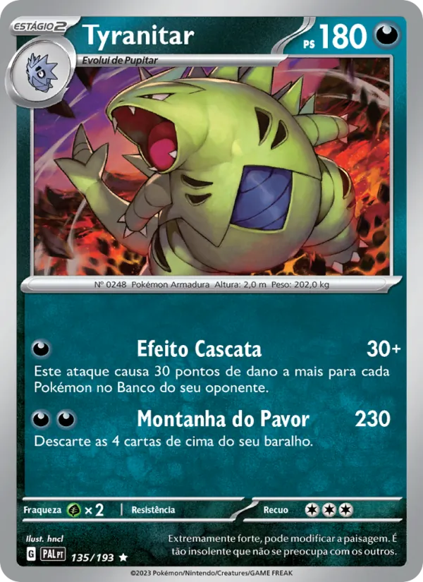 Tyranitar (Paldea Evolved #135/193)