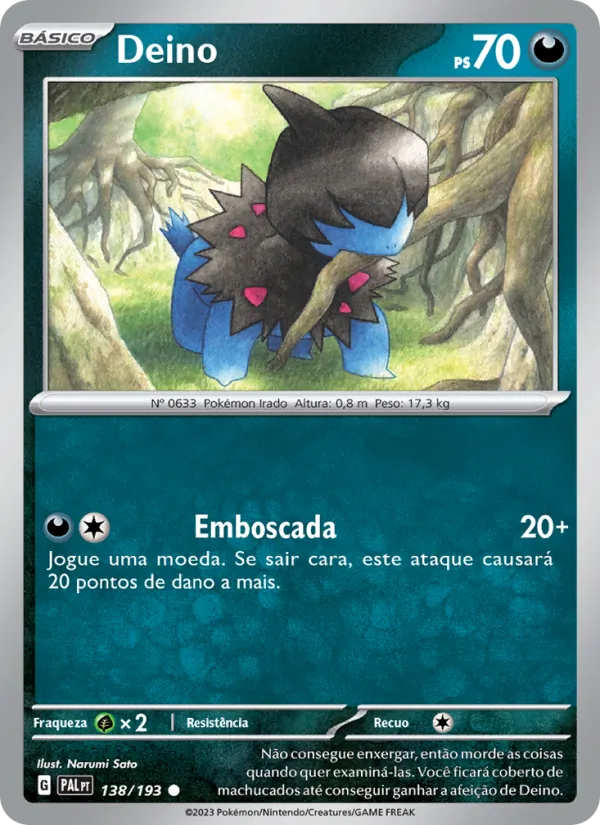 Deino (Paldea Evolved #138/193)