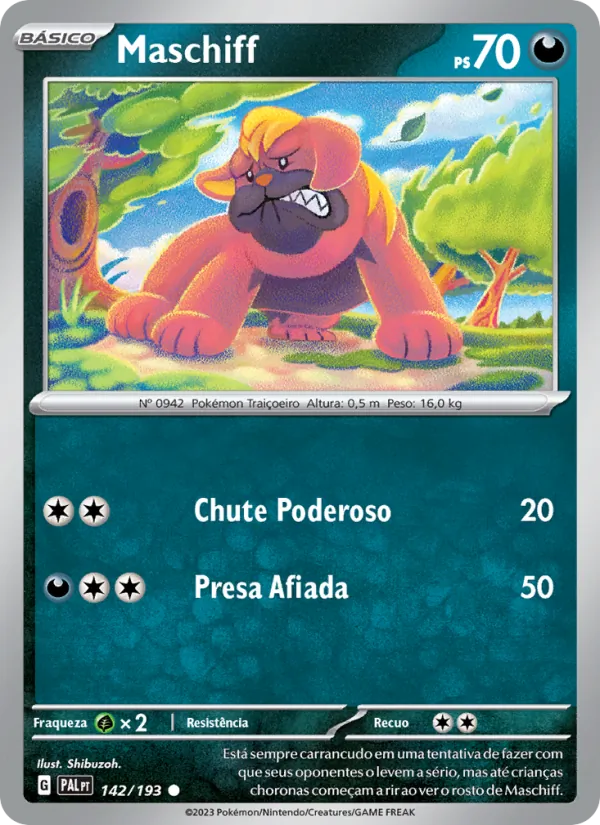 Maschiff (Paldea Evolved #142/193)