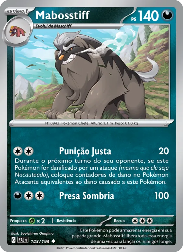 Mabosstiff (Paldea Evolved #143/193)