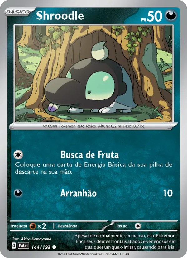 Shroodle (Paldea Evolved #144/193)