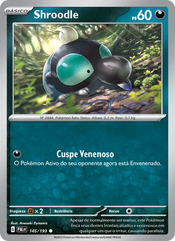 Shroodle (Paldea Evolved #145/193)