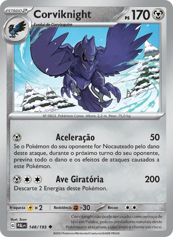 Corviknight (Paldea Evolved #148/193)