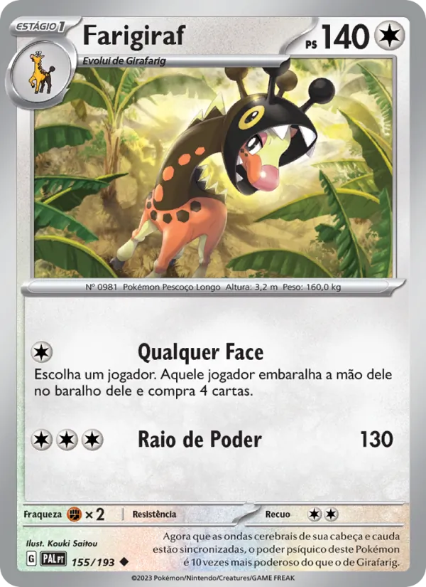 Farigiraf (Paldea Evolved #155/193)