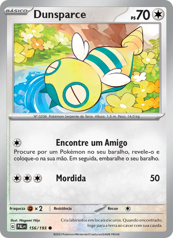 Dunsparce (Paldea Evolved #156/193)
