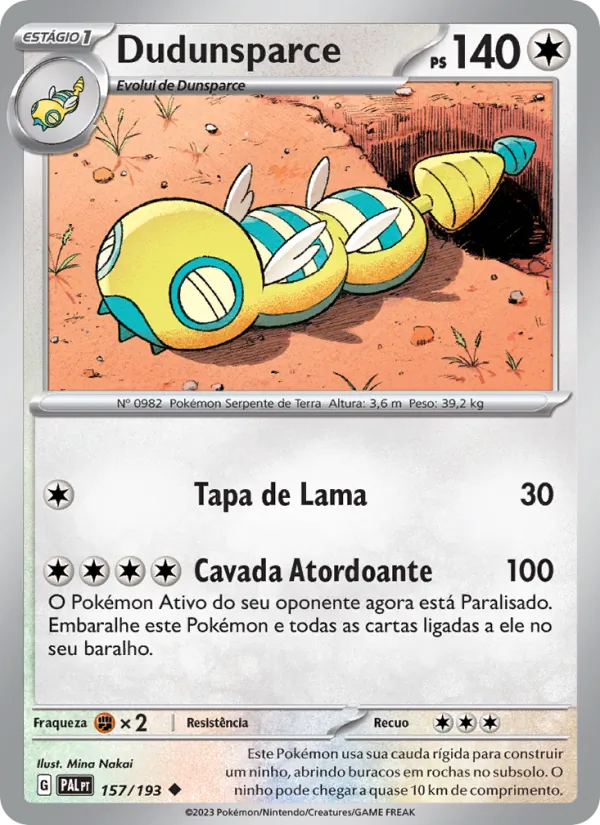 Dudunsparce (Paldea Evolved #157/193)