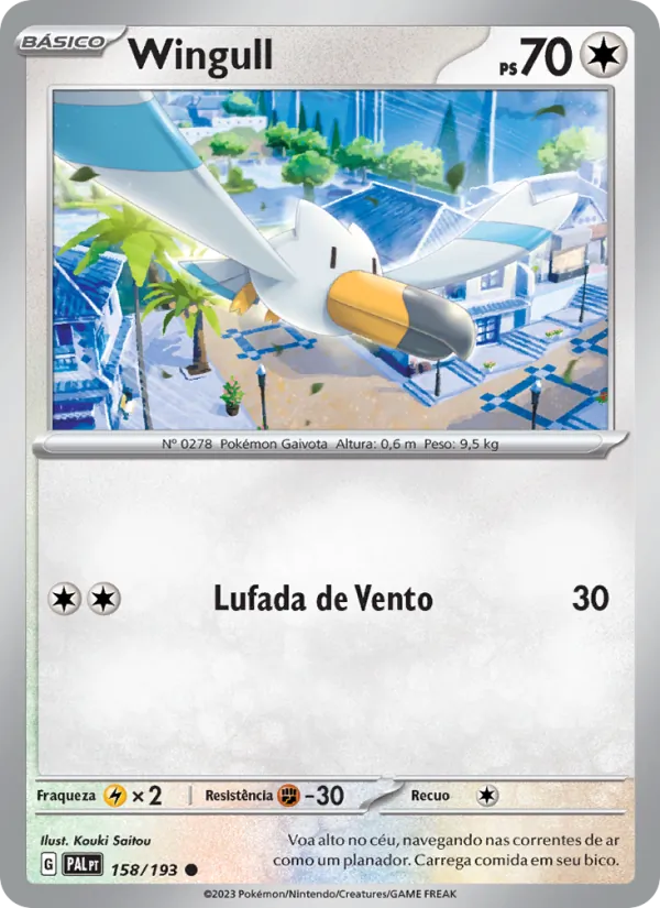 Wingull (Paldea Evolved #158/193)