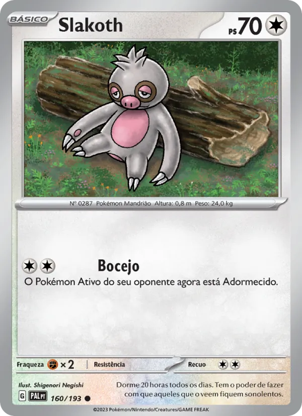Slakoth (Paldea Evolved #160/193)