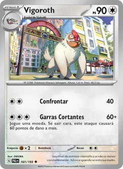 Vigoroth (Paldea Evolved #161/193)