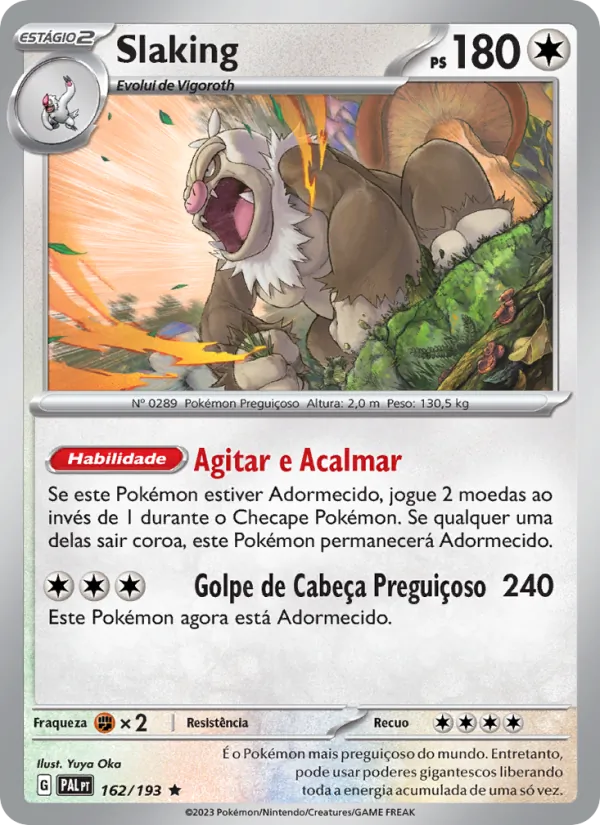 Slaking (Paldea Evolved #162/193)