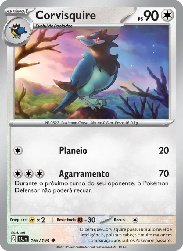 Corvisquire (Paldea Evolved #165/193)