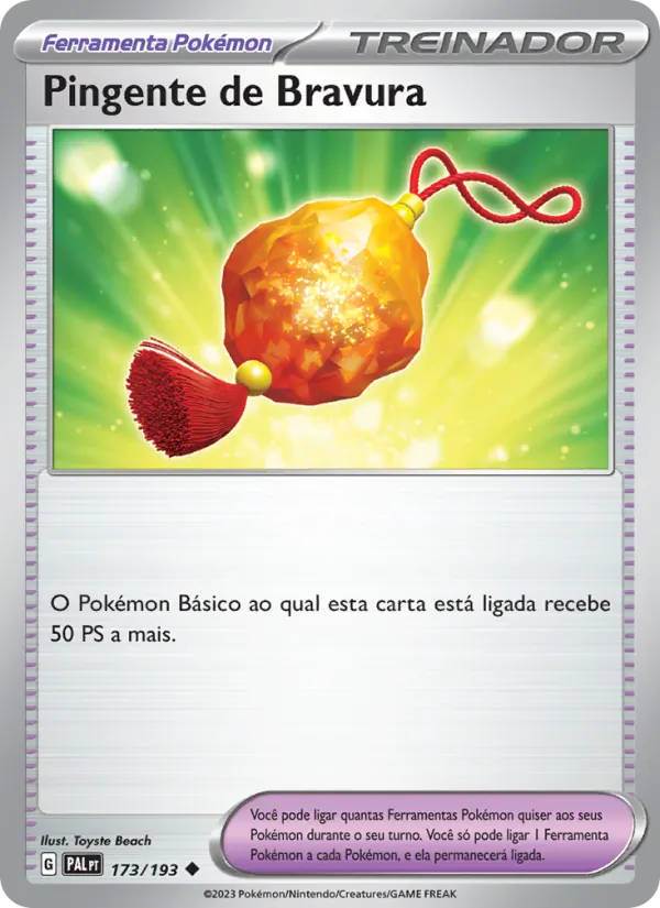 Pingente de Bravura (Paldea Evolved #173/193)