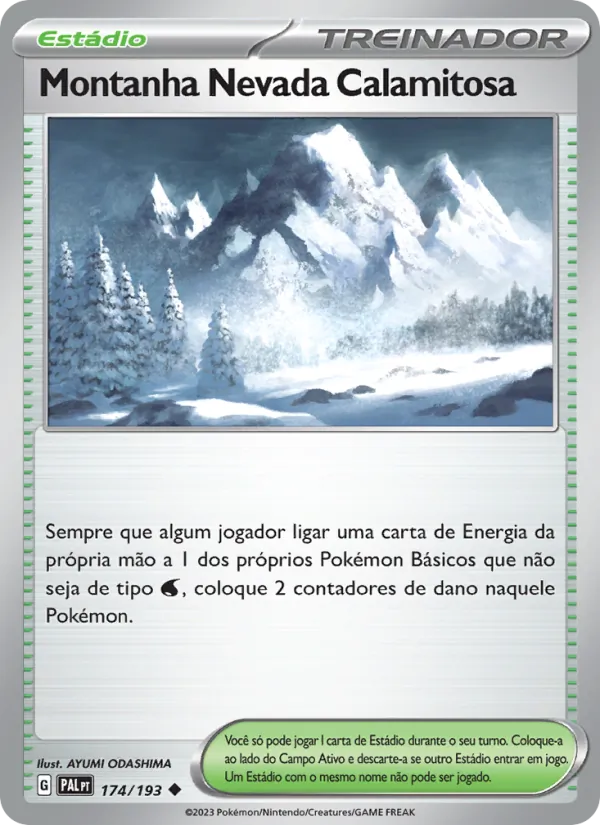 Montanha Nevada Calamitosa (Paldea Evolved #174/193)