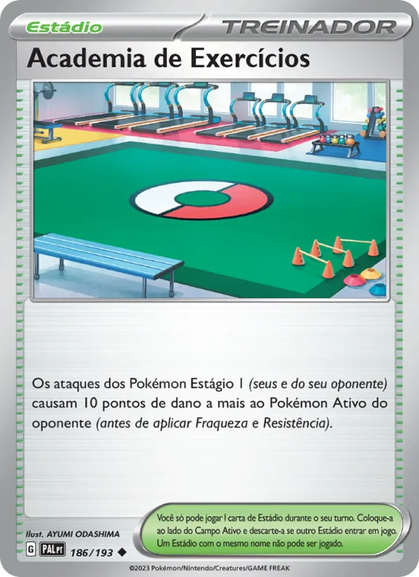 Academia de Exercícios (Paldea Evolved #186/193)