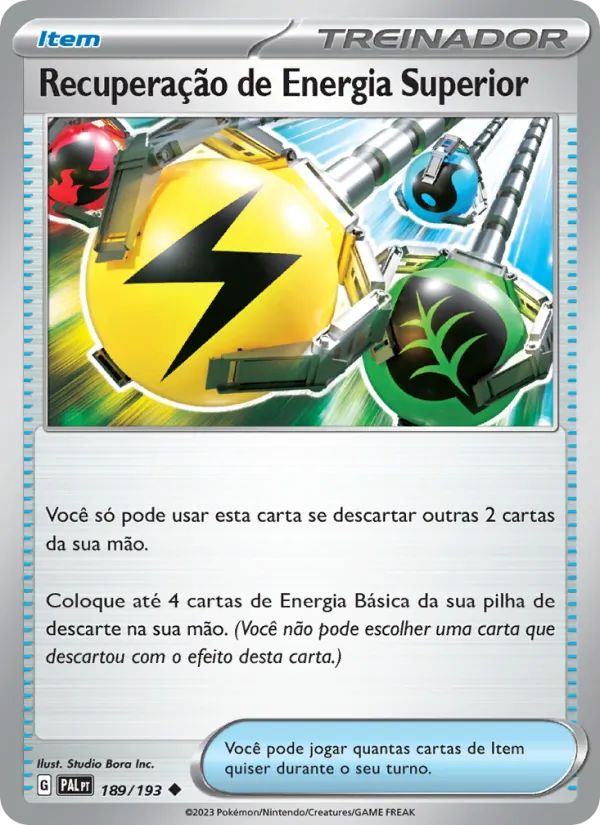 Recuperação de Energia Superior (Paldea Evolved #189/193)
