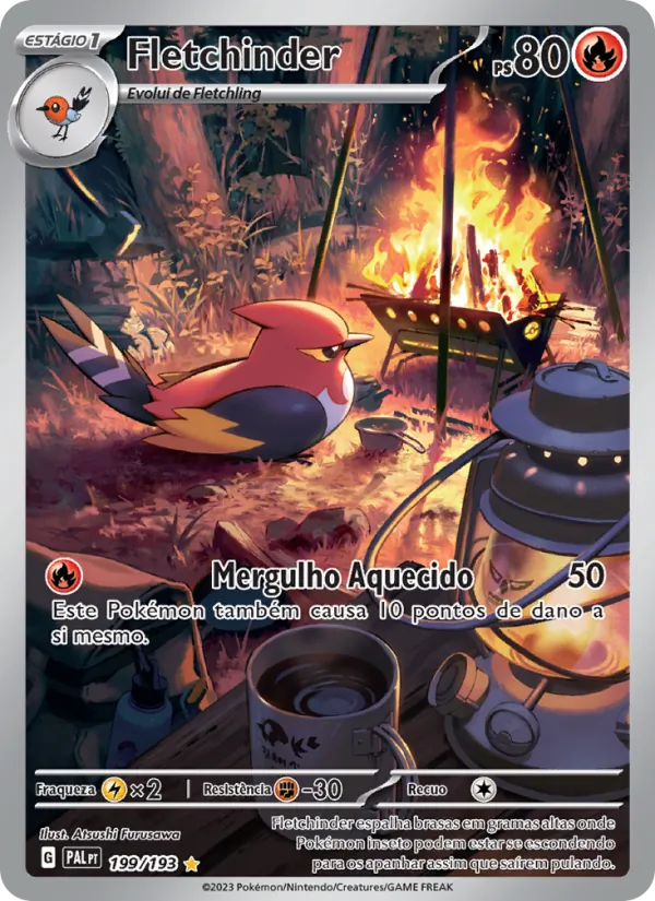 Fletchinder (Paldea Evolved #199/193)