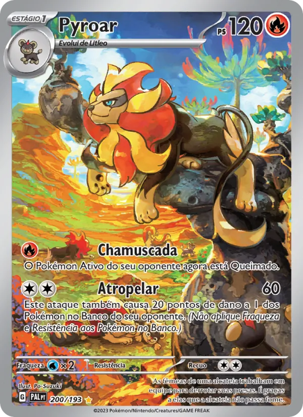 Pyroar (Paldea Evolved #200/193)