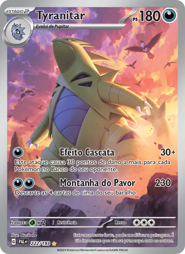 Tyranitar (Paldea Evolved #222/193)