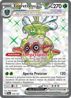 Forretress ex (Paldea Evolved #230/193)