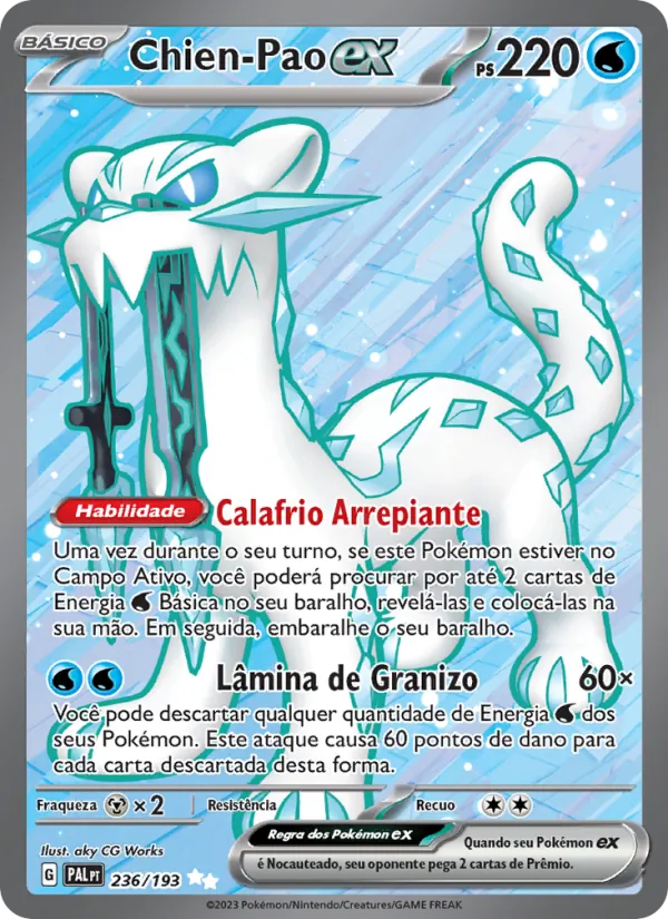 Chien-Pao ex (Paldea Evolved #236/193)