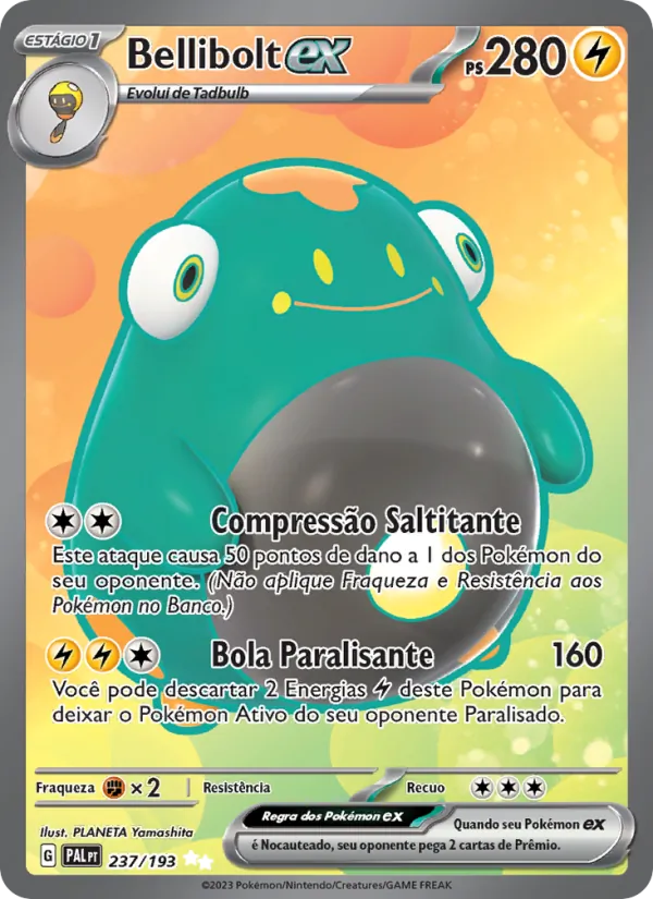Bellibolt ex (Paldea Evolved #237/193)