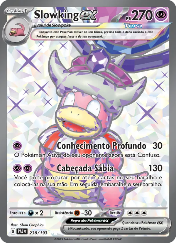 Slowking ex (Paldea Evolved #238/193)