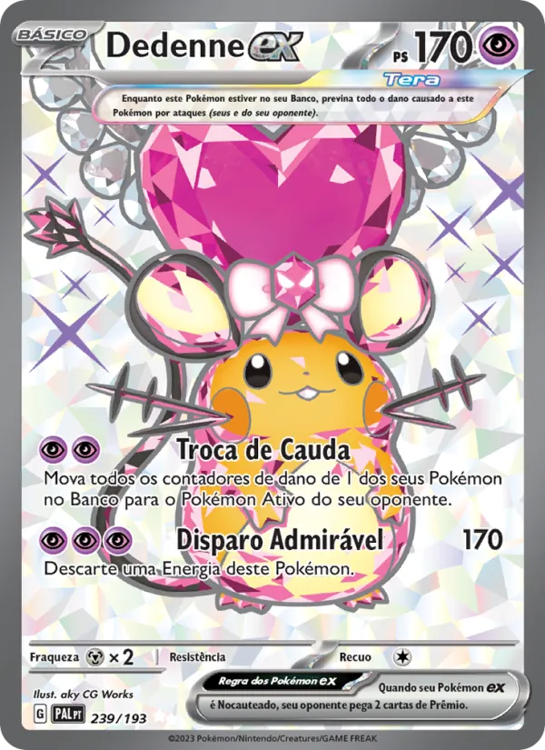 Dedenne ex (Paldea Evolved #239/193)