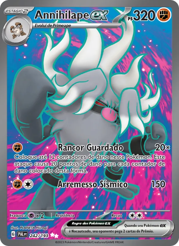 Annihilape ex (Paldea Evolved #242/193)
