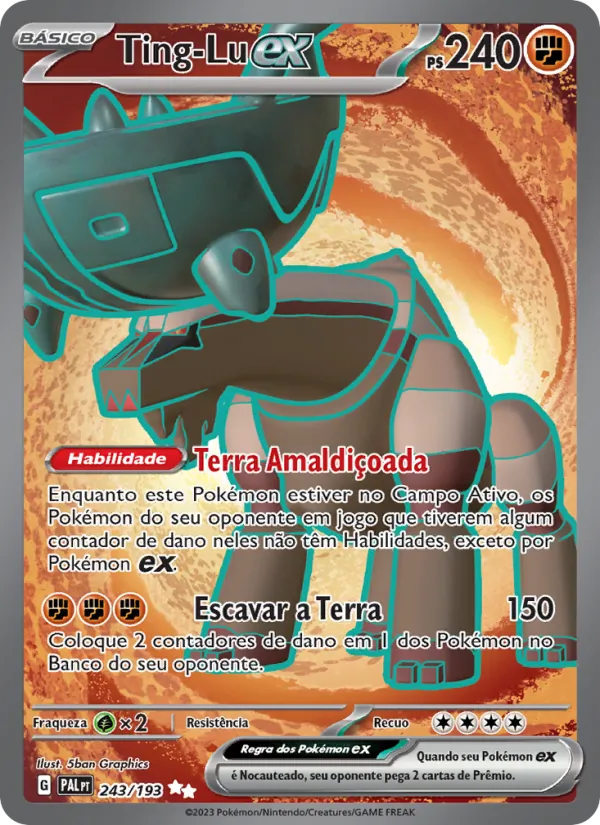 Ting-Lu ex (Paldea Evolved #243/193)