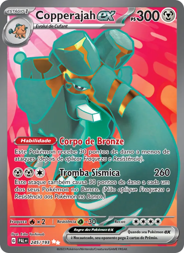 Copperajah ex (Paldea Evolved #245/193)