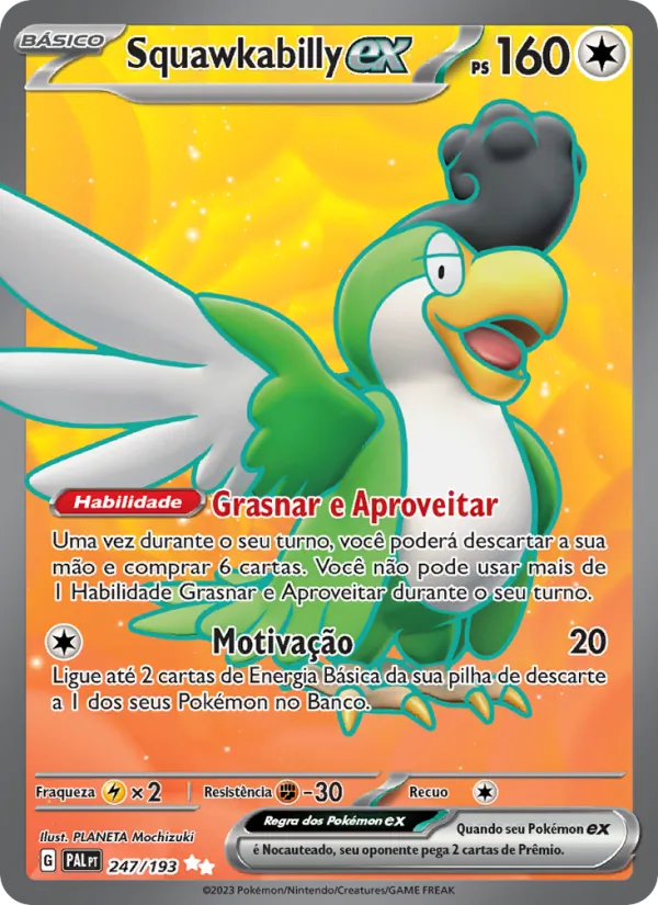 Squawkabilly ex (Paldea Evolved #247/193)