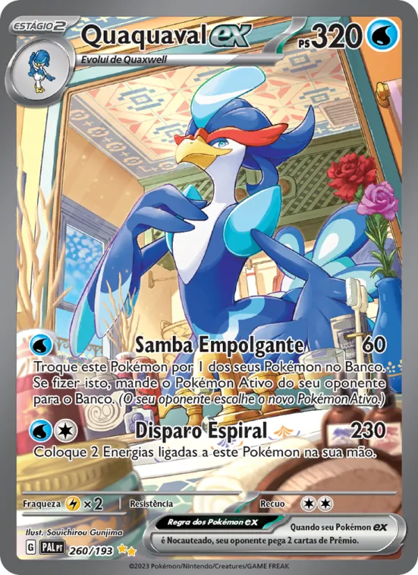 Quaquaval ex (Paldea Evolved #260/193)