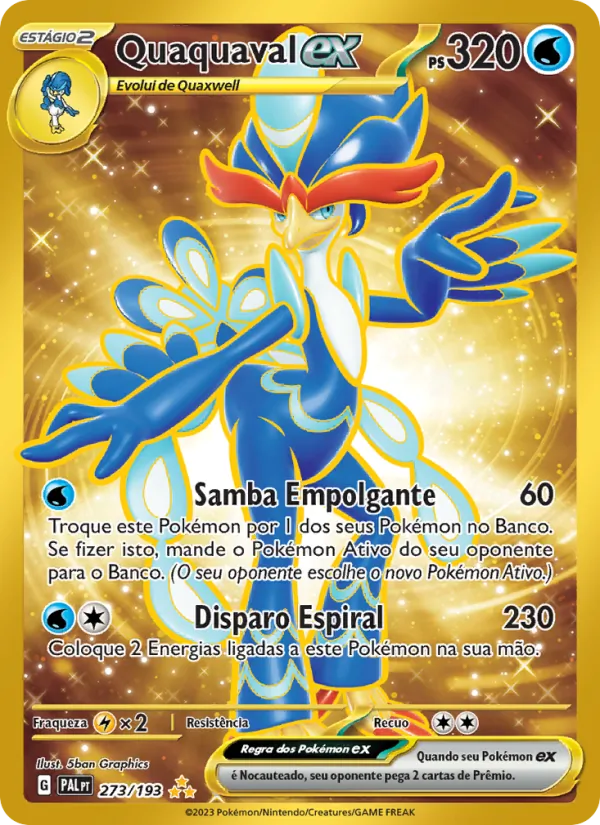 Quaquaval ex (Paldea Evolved #273/193)