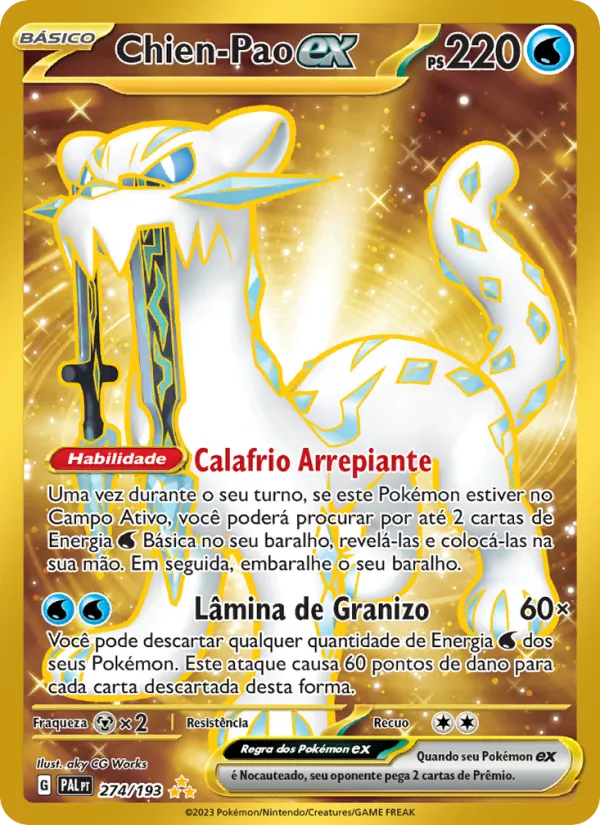 Chien-Pao ex (Paldea Evolved #274/193)