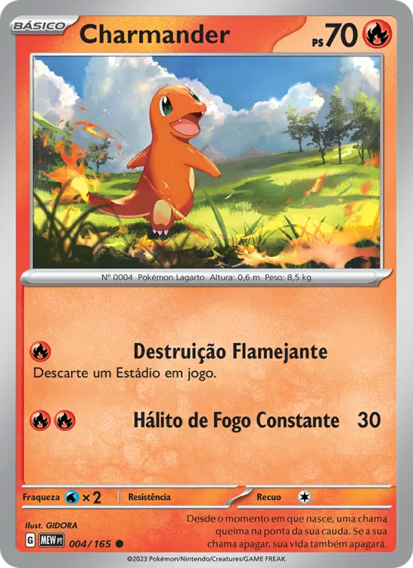 Charmander (151 #004/165)
