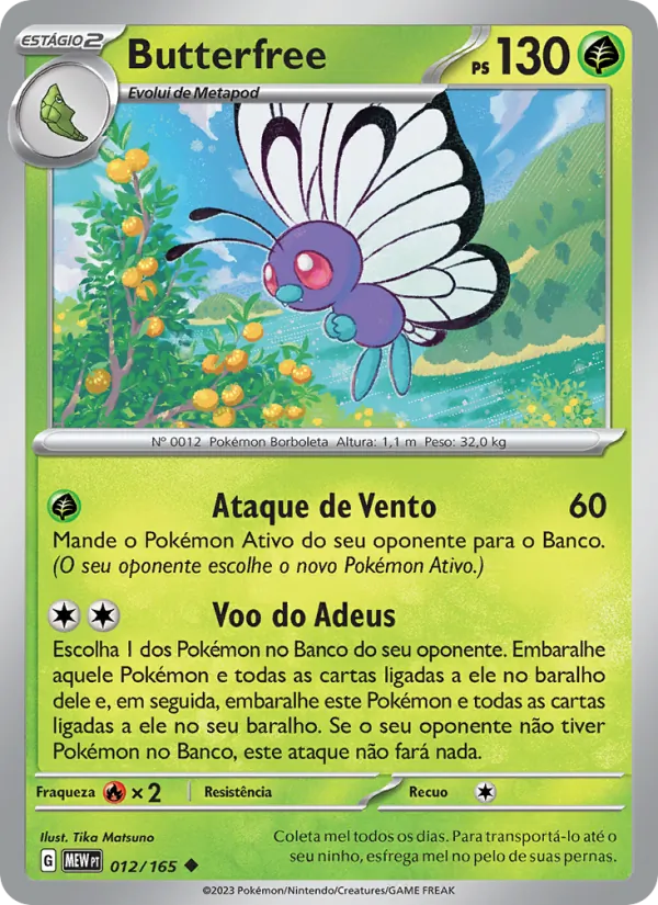 Butterfree (151 #012/165)