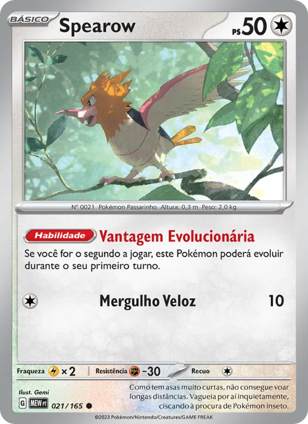Spearow (151 #021/165)
