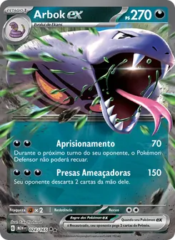 Arbok ex (151 #024/165)