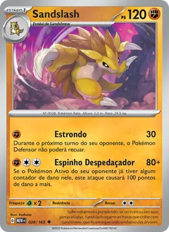 Sandslash (151 #028/165)