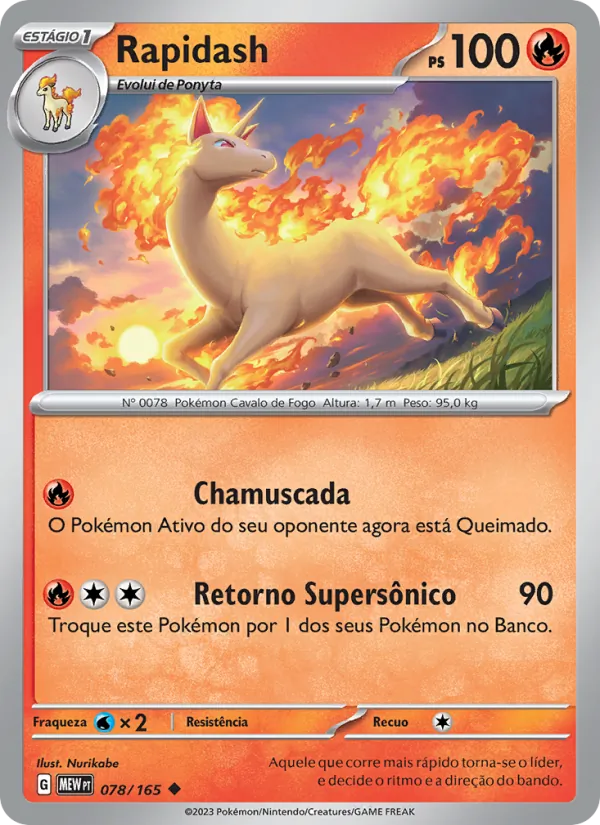 Rapidash (151 #078/165)