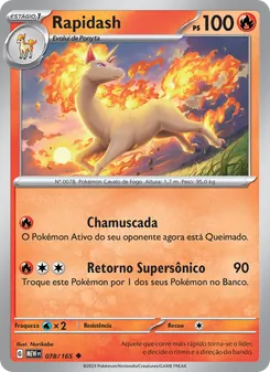 Rapidash (151 #078/165)