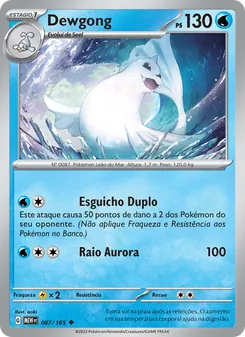 Dewgong (151 #087/165)