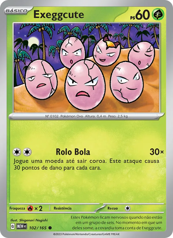 Exeggcute (151 #102/165)